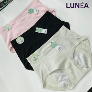 ৩ পিস পিরিয়ড পেন্টি কম্বো-(Pink, Black, Lemon)