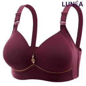 LUNEA Premium Push-up Bra Maroon Colour